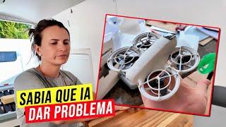 COMPREI UM DRONE NOVO E ESTOUROU NO CHÃO NO PRIMEIRO VOO :(