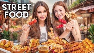 STREET FOOD MUKBANG WITH FYANG | IVANA ALAWI