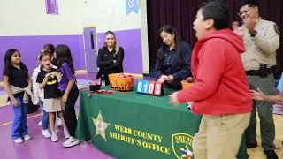 Sheriff's Presentation at Leyendecker Elementary School