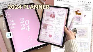 2024 PLANNER  Plan on your iPad - Digital Planner Tour MADEtoPLAN ️