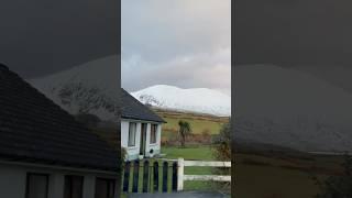 Snow mountains in dingle #dingle #ireland#lifeinabroad#winter