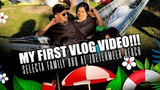 MY FIRST VLOG VIDEO!!! - Selecta Family BBQ Zoetermeer Beach.