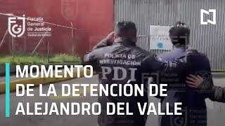 Momento de la detención de Alejandro del Valle, socio de Miguel Alemán Magnani - Paralelo 23