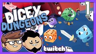 Dicey Dungeons Let's Play: Roll With It - PART 1 - TenMoreMinutes Twitch VOD