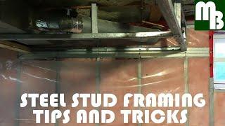 Steel Stud Framing Tips and Tricks