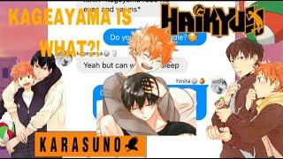 KAGEYAMA IS WHAT!?|kagehina|nishinoya’s future wife|