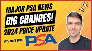 HOW MUCH DOES IT COST TO GRADE CARDS WITH PSA IN 2024? MAJOR UPDATE