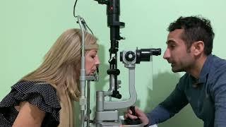 [ASMR] Real Person Slit Lamp Examination with Optometrist (bright & dim conditions)