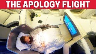 ALONE in Air Canada Business Class *The APOLOGY Flight*