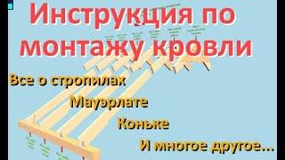 Инструкция по монтажу кровли, способы крепление стропил к мауэрлату, распорная кровля своими руками