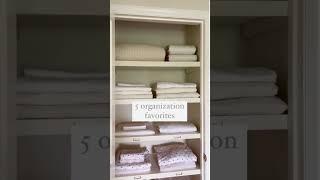 The BEST Home Organization Tips