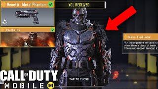 Call of Duty Mobile - UNLOCKING LEGENDARY MACE FINAL GUARD CHARACTER + RENETTI METAL PHANTOM SKIN!