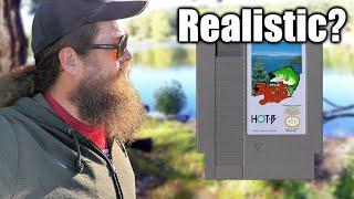 Bass Fishing at HOME! Realistic Fishing Plays Black Bass on NES!