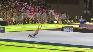 Ruby Evans Floor - 2024 European Championships Qualification