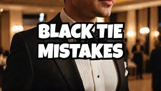 Common Mistakes to Avoid at a Black Tie Event