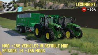 Farming Simulator 23 Mod +155 Vehicles | Default Map | Fs23 | MEGA