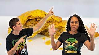 VERY EASY Authentic SUPER FLAKY CRUST JAMAICAN Chicken PATTIES Recipe: The Shar & Joe Show