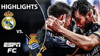 Arda Guler SCORES!  Real Madrid vs. Real Sociedad | LALIGA Highlights | ESPN FC