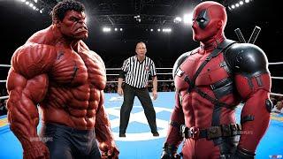 RED HULK VS DEADPOOL - EPIC BATTLE