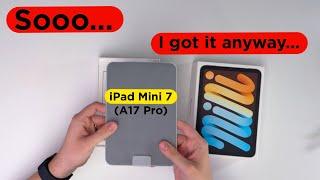 iPad Mini 7 (A17 Pro) Unboxing - Why It CHANGED My Mind