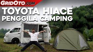 Toyoto Hiace Motorhome Nyaman Camping Dimana Aja | Modifikasi Mobil | GridOto Modif