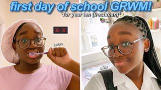 First day back at school GRWM! (Year ten/freshman) lots of chatting ⏰