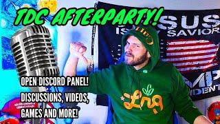 TDC AFTERPARTY: OPEN DEBATES AND DISCUSSIONS ON DISCORD, WITH VIDEO REACTIONS AND MORE!