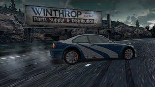 Experience a BMW car in NFS Most Wanted 