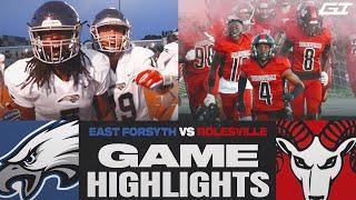 East Forsyth vs Rolesville | Eagles shutout #1 team in the East | NCHSAA FB 2022