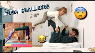 OMG YOGA CHALLENGE MIT MEINER SCHWESTER Keine GUTE IDEE | Emiirbayrak