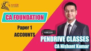 Pen Drive Classes for CA Foundation