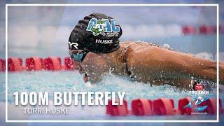 Torri Huske Takes the Win in Women's 100M Butterfly | 2023 TYR Pro Swim Series Mission Viejo