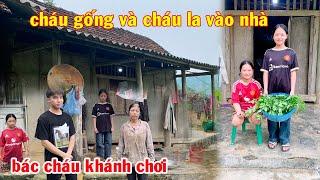 THEO CHÂN CHÁU GỐNG VÀ CHÁU LA VÀO NHÀ BÁC CHÁU KHÁNH CHƠI KÊNH VƯƠNG MINH TÂY BẮC MỚI