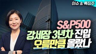 S&P500 강세장 3년차 진입...오를만큼 올랐나 / 월가 "기록적인 랠리 지속될 것"