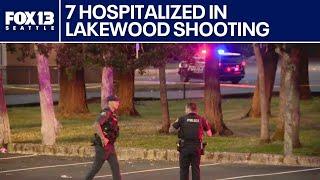 Multiple people hospitalized in Lakewood shooting | FOX 13 Seattle