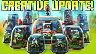 Creative Update FINALLY Brings Bot Spawners, Water Tiles, and More! - Scrap Mechanic Gameplay