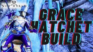 ~ New World Aeternum ~ Grace Hatchet Build ~ MAX HASTE ~