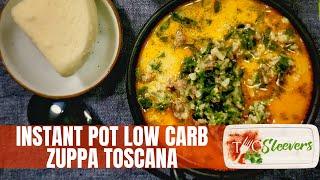 Instant Pot Low Carb  Zuppa Toscana | Pressure Cooker Recipe