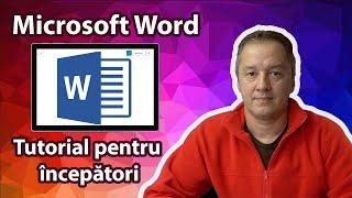 Microsoft Word - Tutorial pas cu pas pentru incepatori. Office Word 365 - functii de baza!