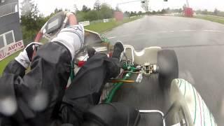 Ian Andersen testede Tony Kart 125cc Rotax Senior - Vojens Karting Klub 2013