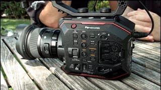 Panasonic AU-EVA1 5.7K Sensor 4K Cinema Camera First Look – Newsshooter at Cine Gear Expo 2017