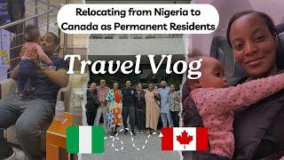 TRAVEL VLOG: Relocating from Nigeria to Canada as Permanent Residents!!!