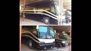 Gambia Armored Bus Used To Transport The President of the Gambia During Meet The People Tour 2016