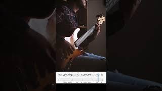 The Buggles - Video Killed The Radio Star (Bass Cover)(With Tabs Play Along) #shorts  #short