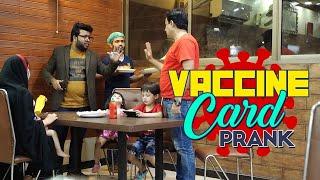 | Vaccine Card Prank | By Nadir Ali & Team in | P4 Pakao | 2021