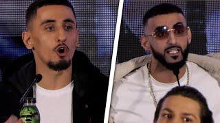 HEATED!! AnEsonGib vs Slim Albaher • FULL PRESS CONFERENCE • MISFITS BOXING & DAZN