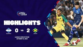 Nicaragua vs Jamaica | 2024/25 Concacaf Nations League | Group Stage