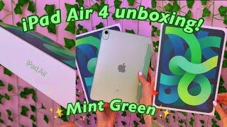 iPad Air 4 (Mint Green) Unboxing! *asmr* #Shorts