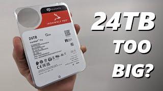 Seagate 24TB Ironwolf Pro HDD for NAS - Review & Synology NAS Testing