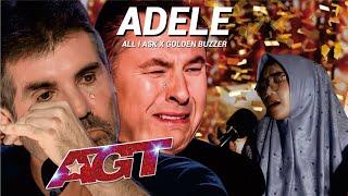 Golden Buzzer: Filipino Singer Wina Makes Simon Cowell Cry with Adele Song AGT 2024